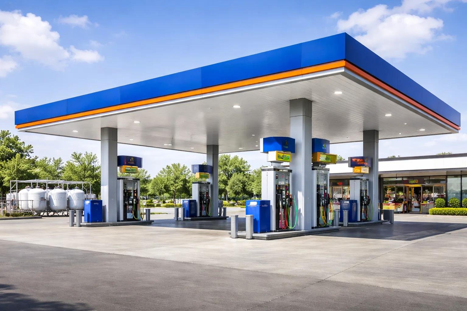 Fuel Station Canopies