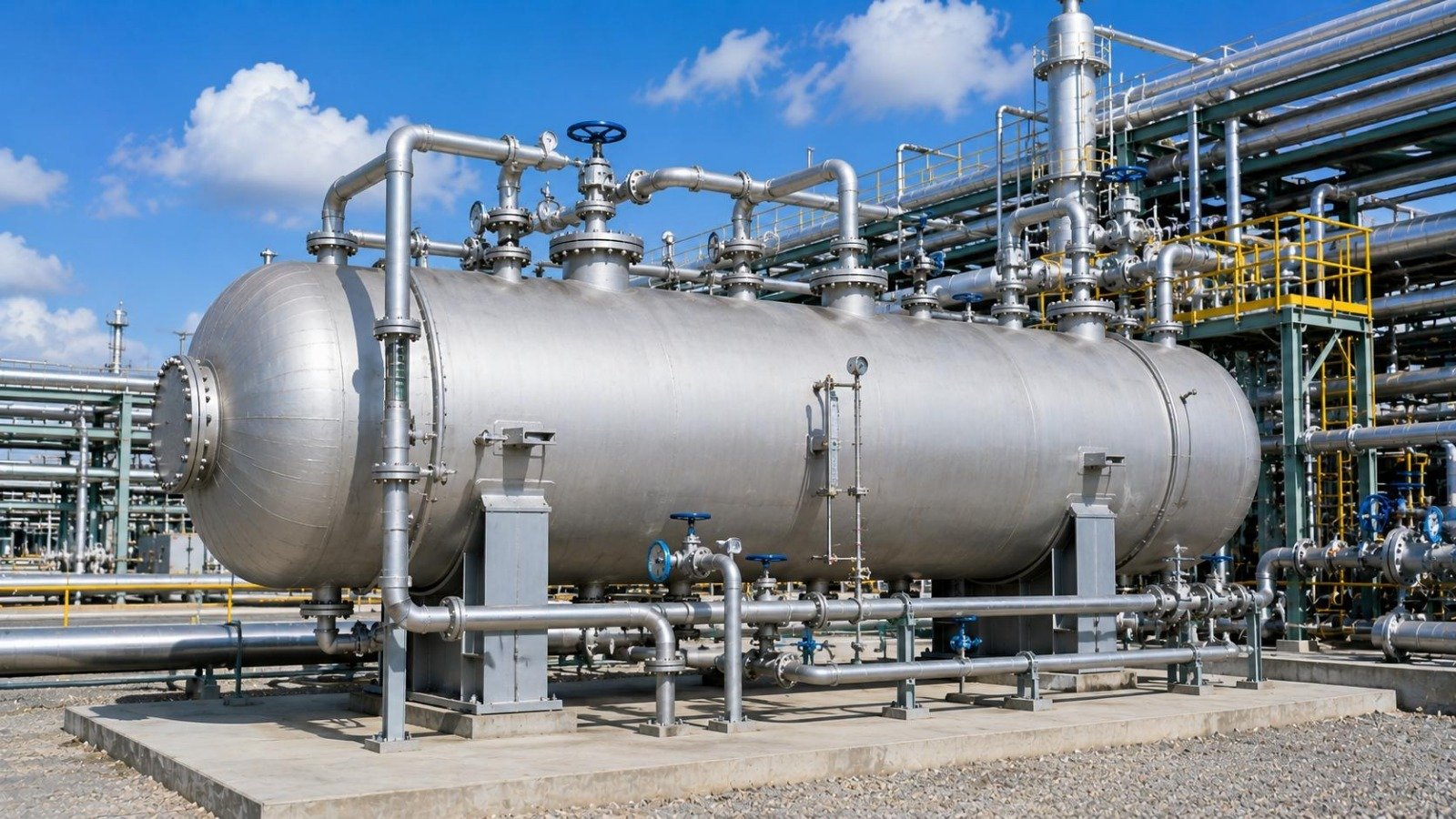 Industrial pressure vessel