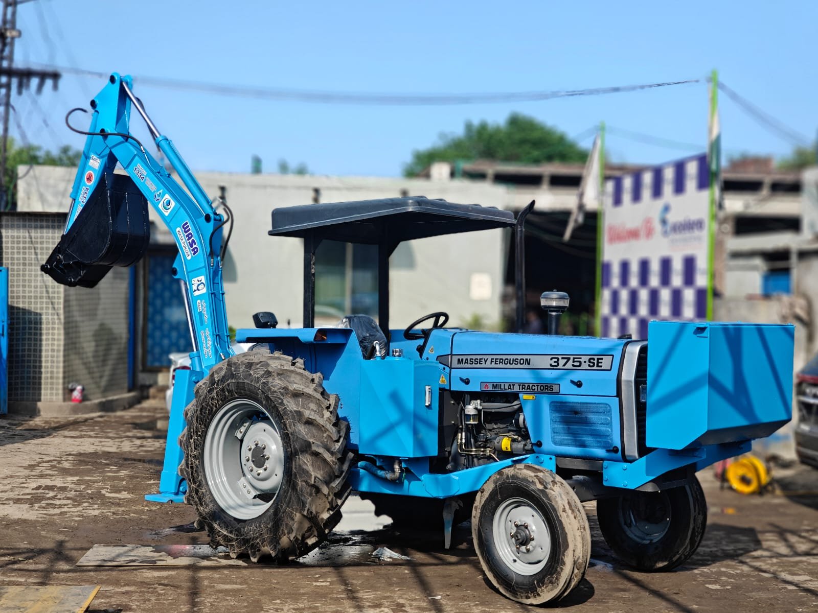 Backhoe Tractor