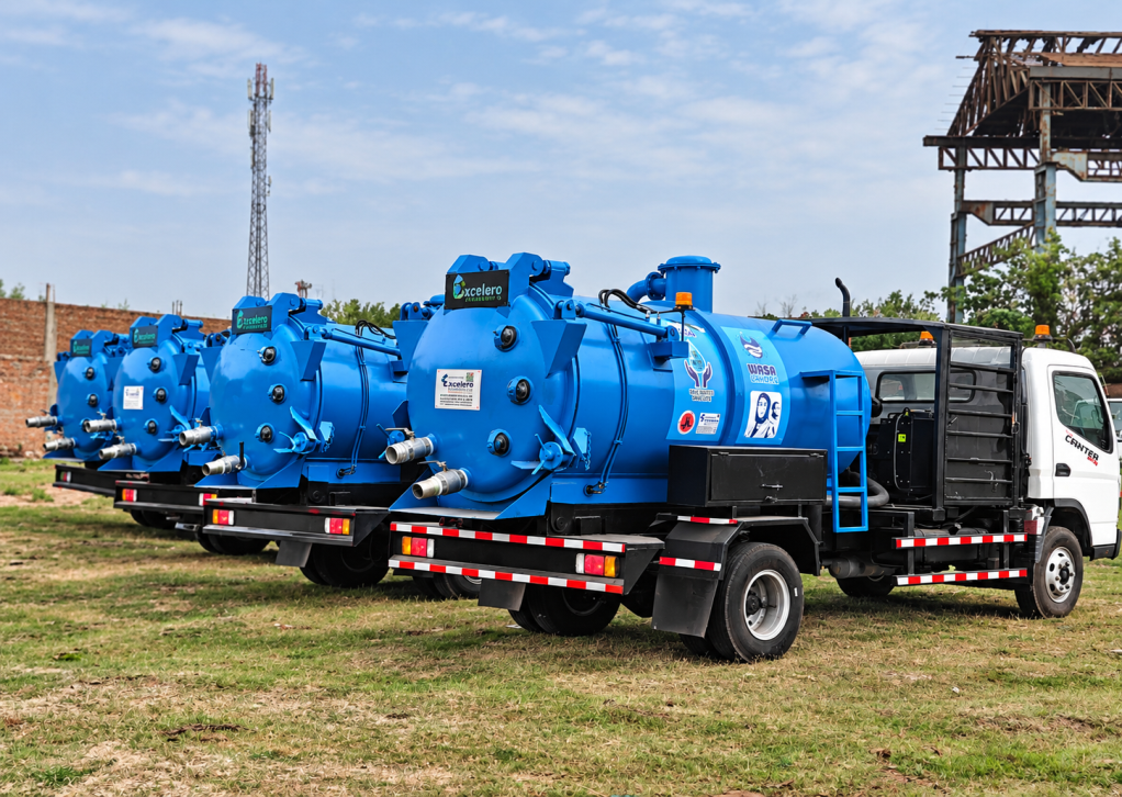 Suction machine fleet from the project document